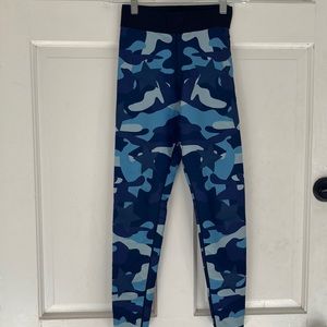 Ultracor High Rise Blue Camo Leggings